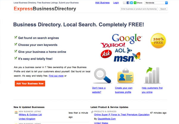 Express Business Directory